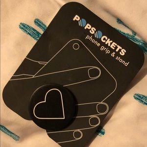 Pop socket (Black heart)